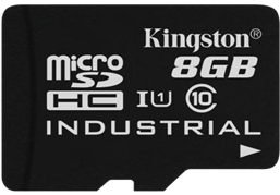 Промышленная карта памяти microSD Kingston